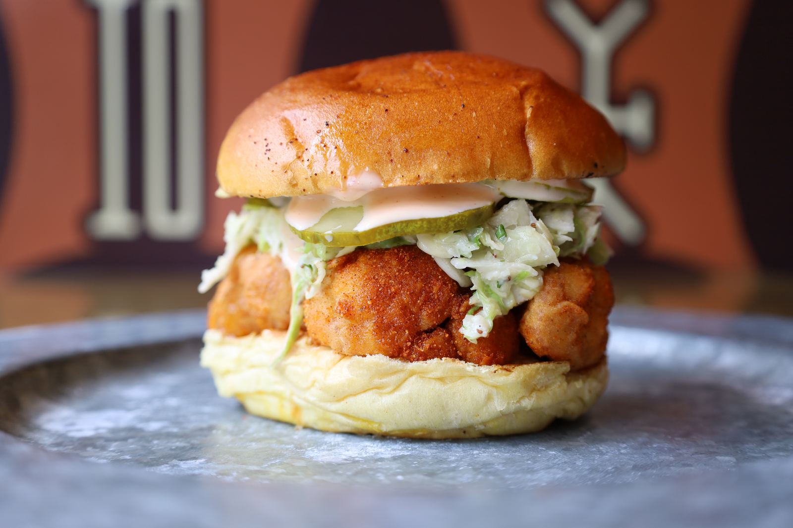Fried Cauliflower Sando